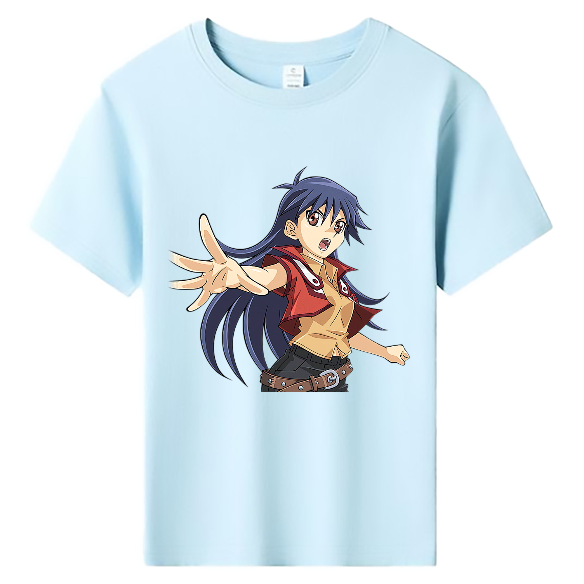（画像用） 遊☆戯☆王 Yu-Gi-Oh! 綿100％キッズTシャツ（フロントプリント）